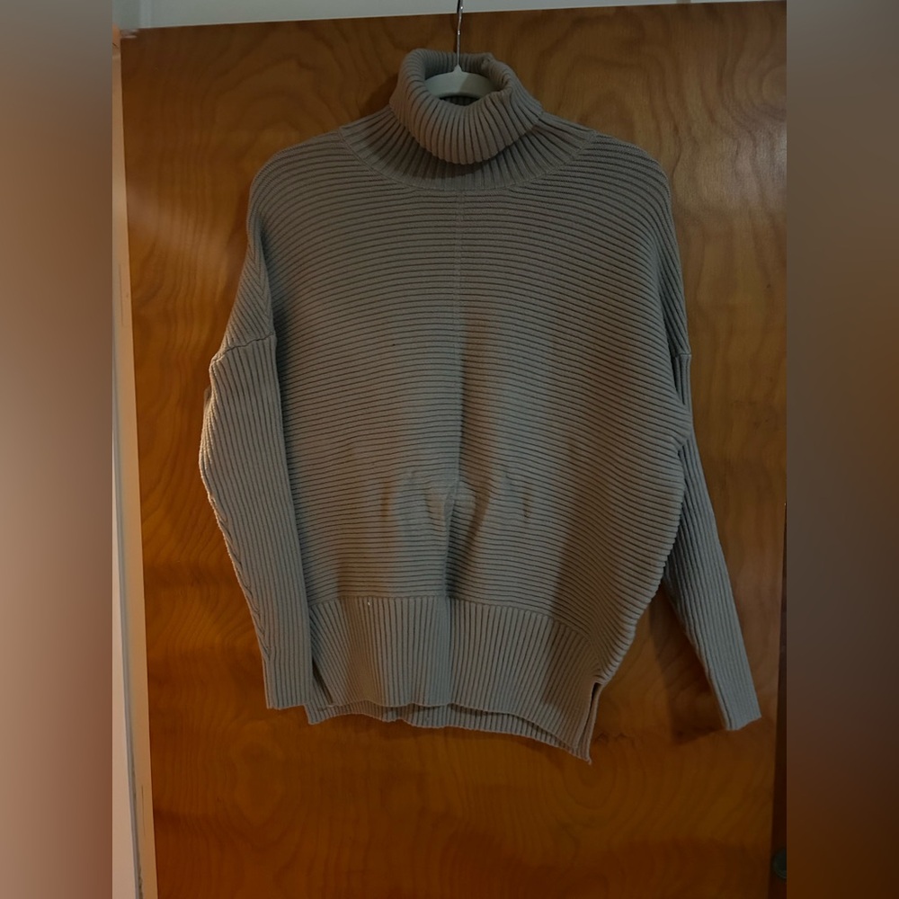 Mushroom color turtleneck